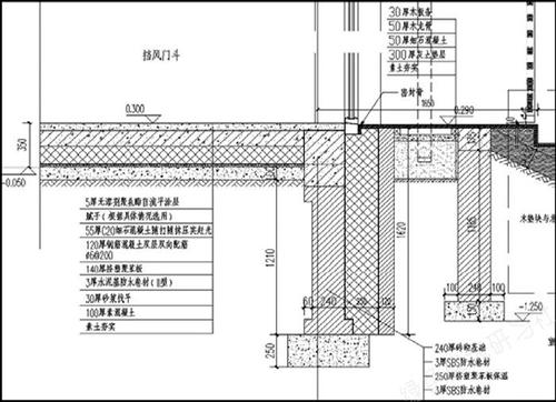圖10 外墻基礎(chǔ)保溫節(jié)點做法.bmp
